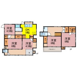 古河市旭町2-15-5戸建ての物件間取画像